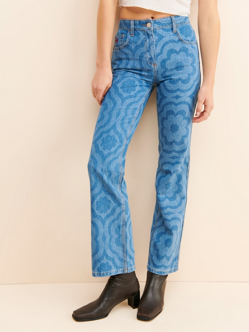 Damson Madder Brontë Floral Jeans